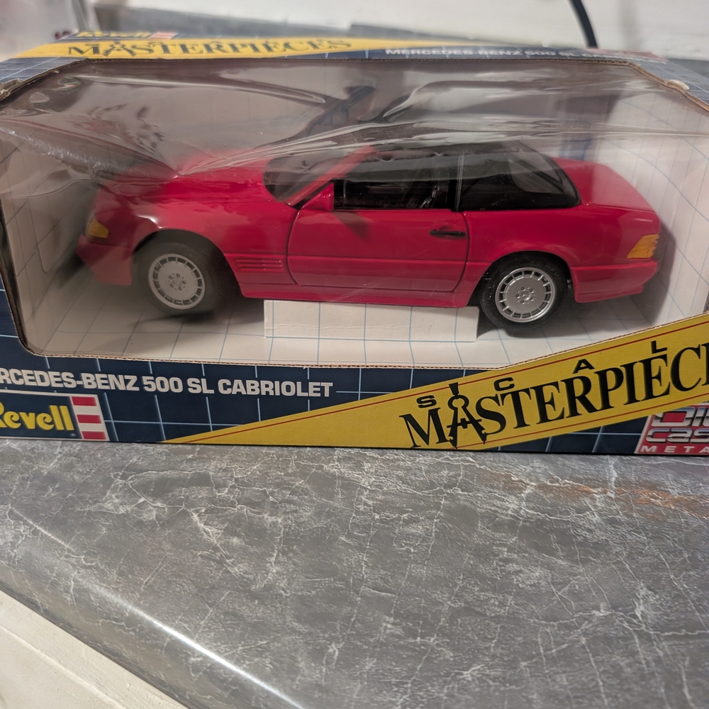 Pink and Black Model Cars Collection